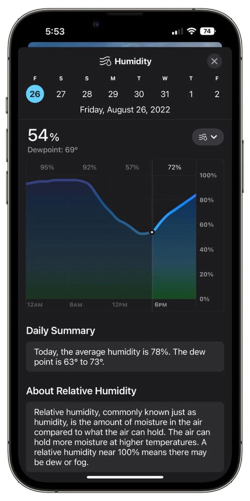 iOS 16的天气应用有哪些新功能？插图9