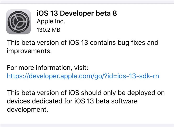 iOS 13 Beta 8更新了哪些内容？附升级方法插图1