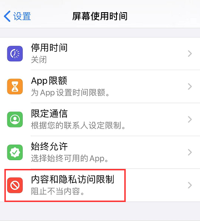 iOS 13 如何禁止下载应用和购买项目？插图1