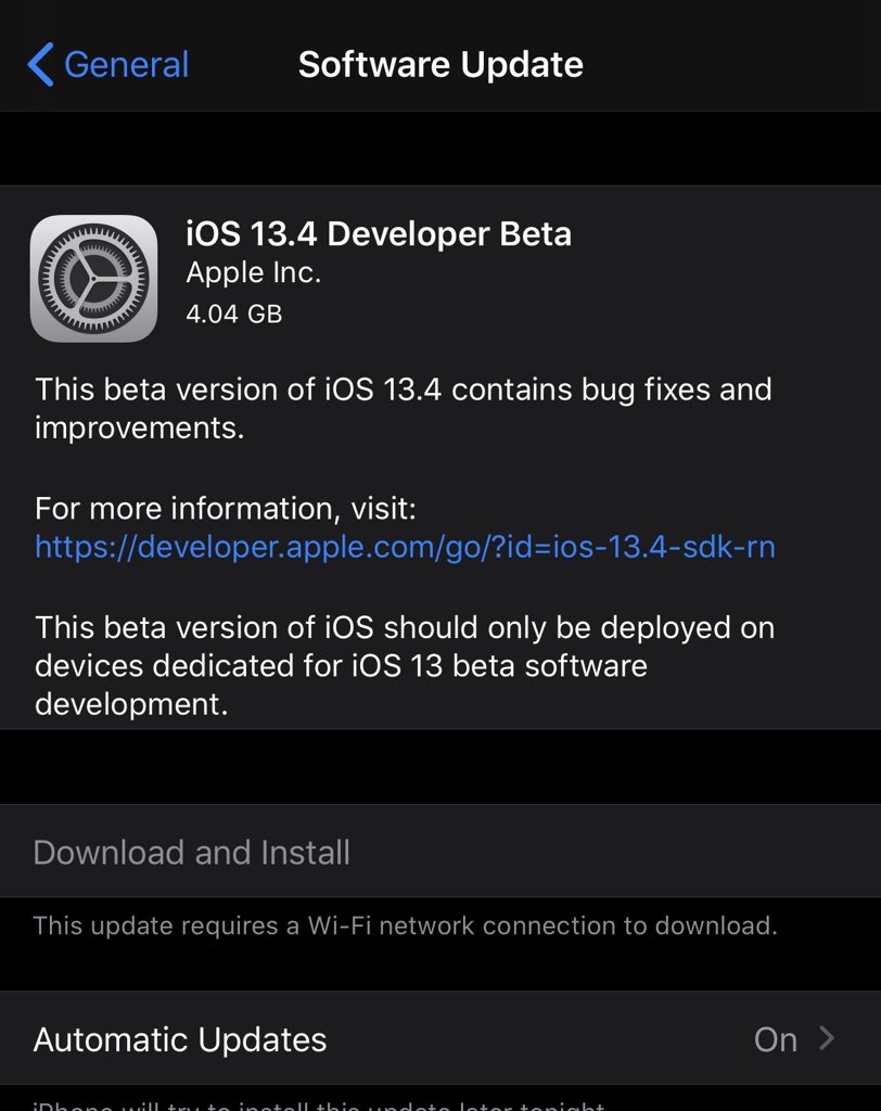 iOS 13.4 beta 1 更新了什么？值得升级吗？插图1