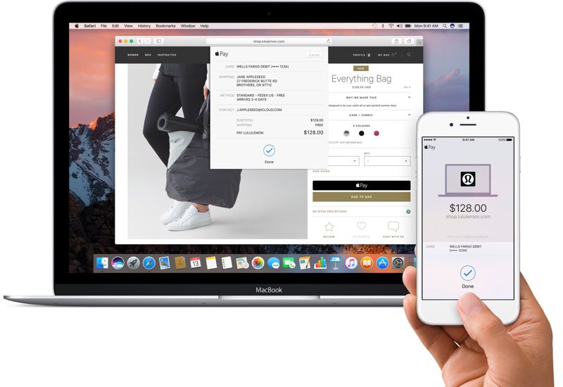 如何在没有搭载 Touch ID 的 Mac 电脑上使用 Apple Pay 付款？插图5