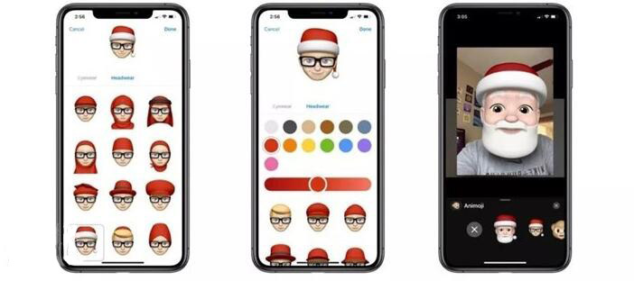小技巧：在新 iPhone 上为 “Memoji” 表情添加圣诞帽子插图1