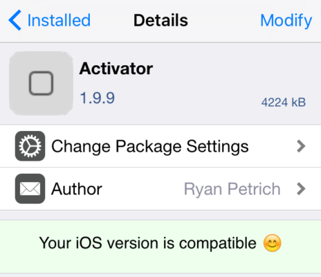 赶快来耍吧 人气插件Activator兼容iOS 9.3.3插图1