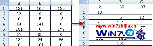 表格里0不显示怎么设置 excel表格中0不显示的设置步骤