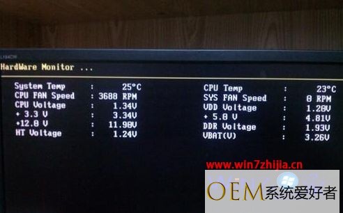 win7 64位系统提示cpu fan speed error detected如何解决