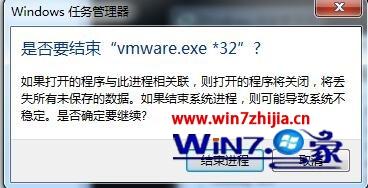 win7系统使用Vmware时提示以独占方式锁定此配置文件失败怎么解决
