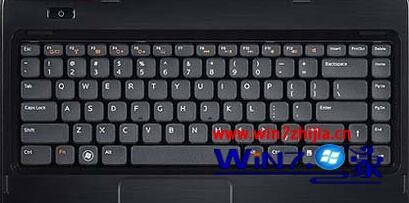 笔记本win7系统下键盘fn键锁定的方法