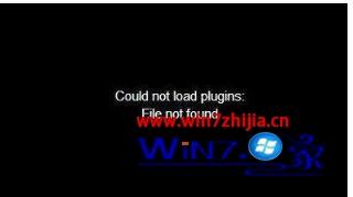 Win7系统网页看视频的时候提示Could not load plugins怎么办