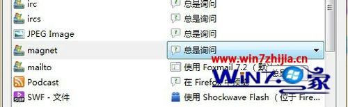 win7系统下火狐浏览器怎么设置迅雷7为默认下载工具