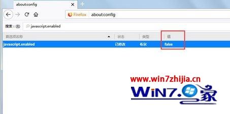 Win7 32位系统火狐浏览器怎么禁用javascript