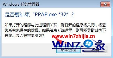 win7系统提示ppap.exe应用程序错误窗口怎么解决【图文】