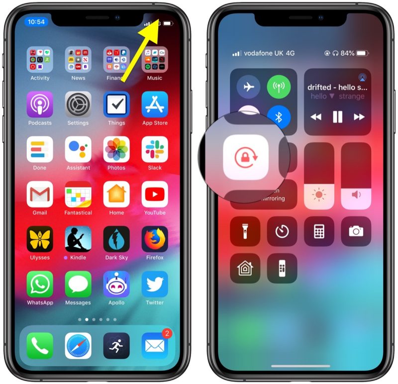 如何旋转 iPhone 屏幕或调整方向锁定？
