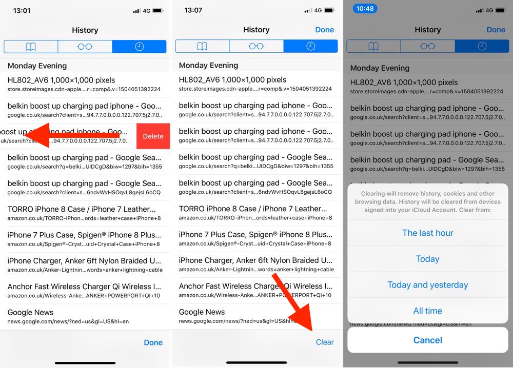 删除 Safari 浏览器历史记录 2 种方法 | 清除记录按钮显示灰色怎么办？