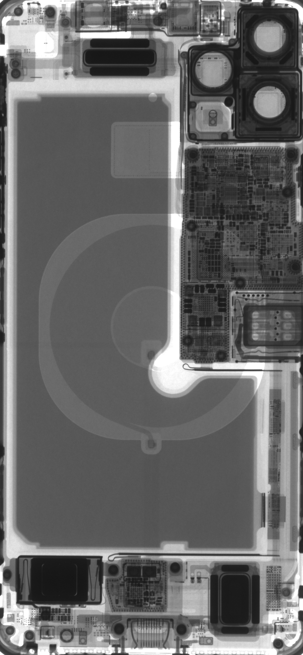 壁纸汇 | iPhone 11 系列内部结构及 X 光透视图（全尺寸）壁纸