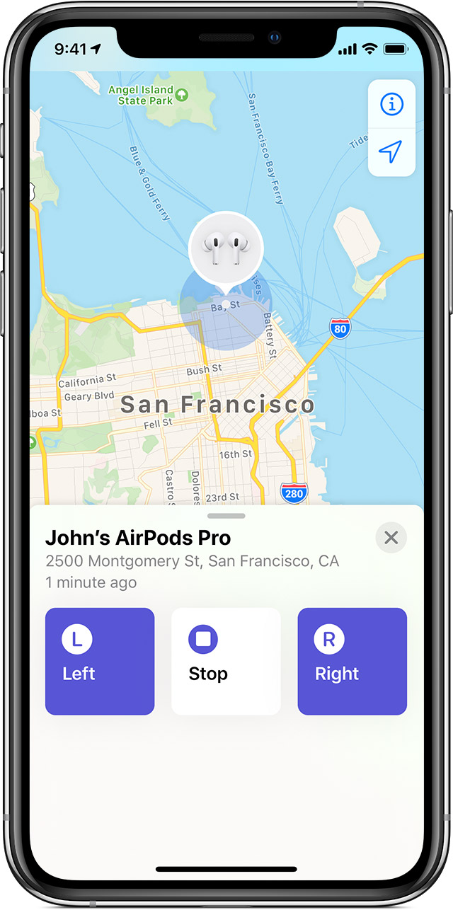 如何使用 iPhone “查找”功能找回 AirPods？