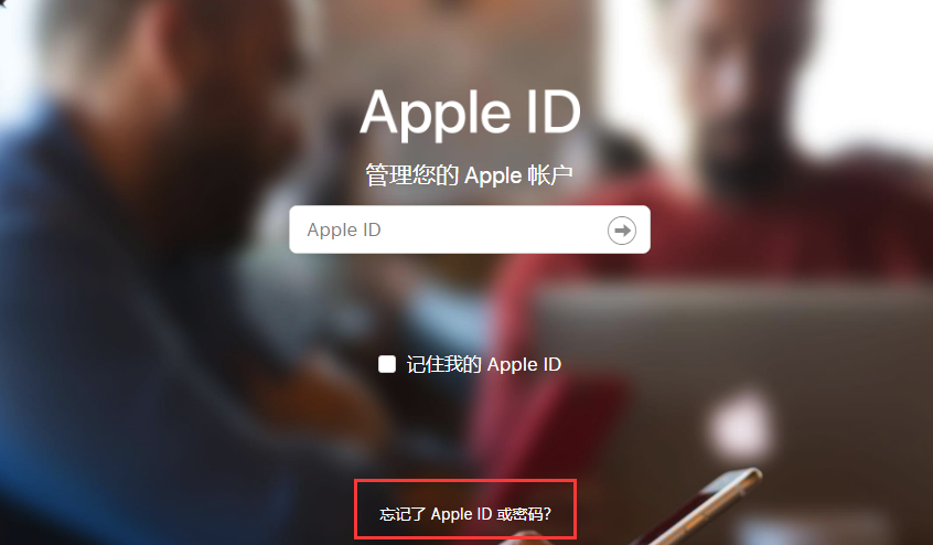 忘记了 Apple ID 密码，如何重设？