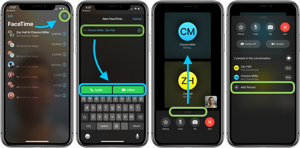 如何在 iPhone 或 iPad 上启用 FaceTime 群组通话？
