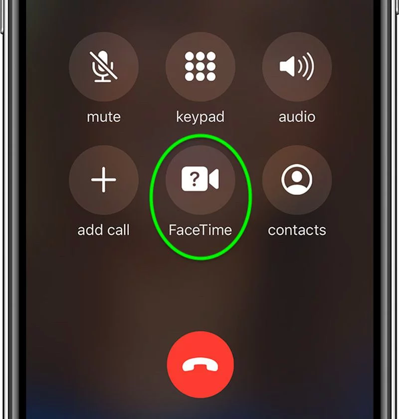 iPhone 如何在通话过程中直接切换到 FaceTime 视频？