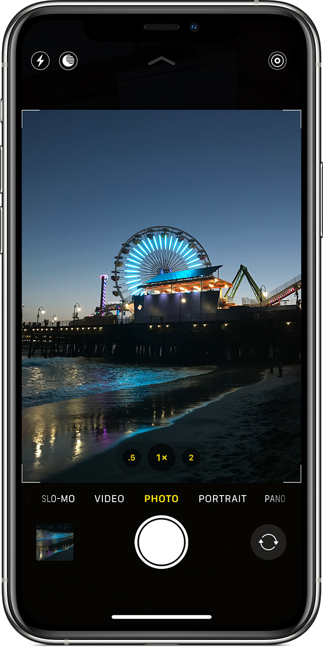 iPhone 11 如何为实况照片添加效果并设置为墙纸？