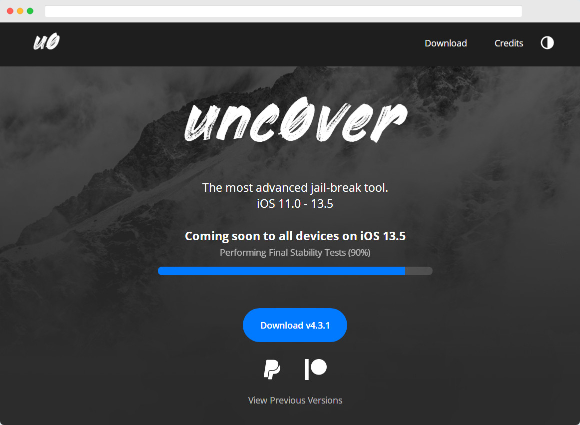 最新版 unc0ver 越狱即将发布，支持 iOS 13.5