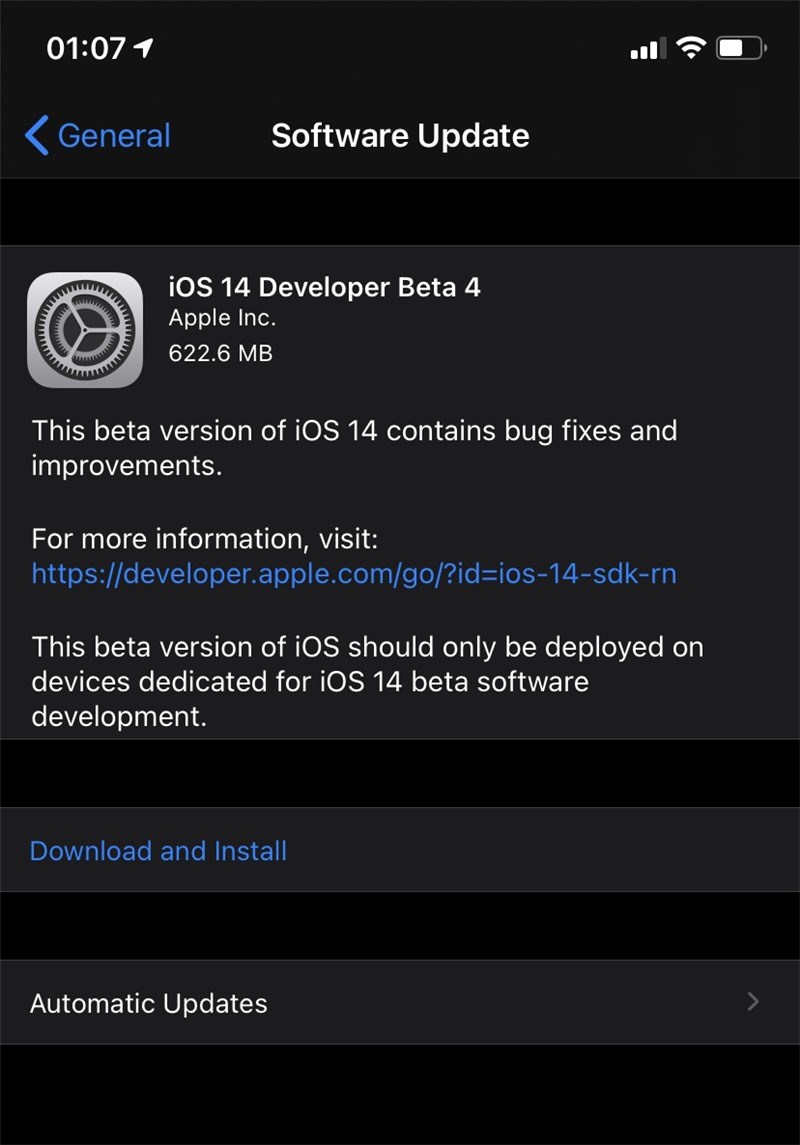 iOS 14 Beta 4更新了什么内容？如何升级iOS 14 Beta 4？