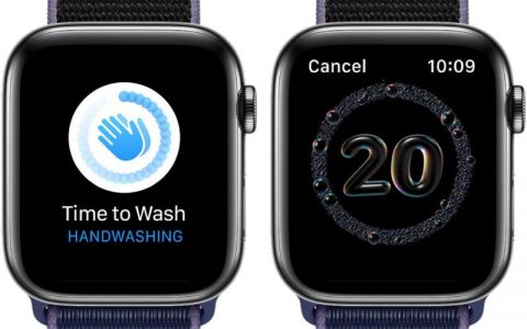 watchOS 7 教程：如何使用 Apple Watch 监测洗手时间？