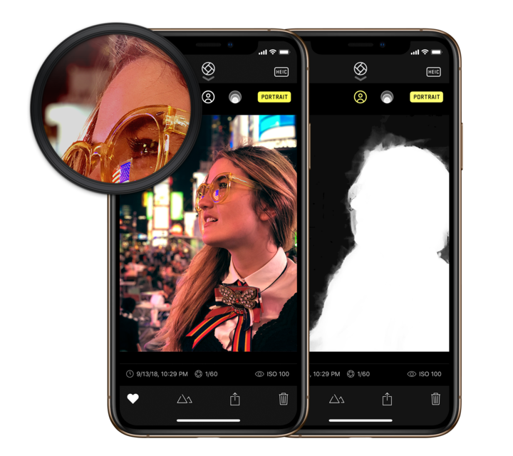 iPhone 的前置单摄像头是如何记录景深信息，拍摄人像模式照片的？