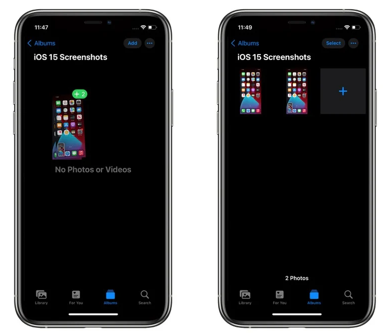 iOS 15 小技巧：拖放屏幕截图到应用