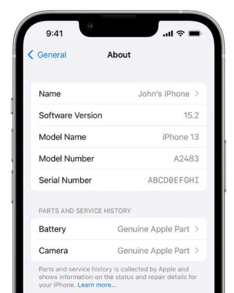 iPhone 是否被更换了假冒零部件？iOS 15.2 新功能帮你轻松识别