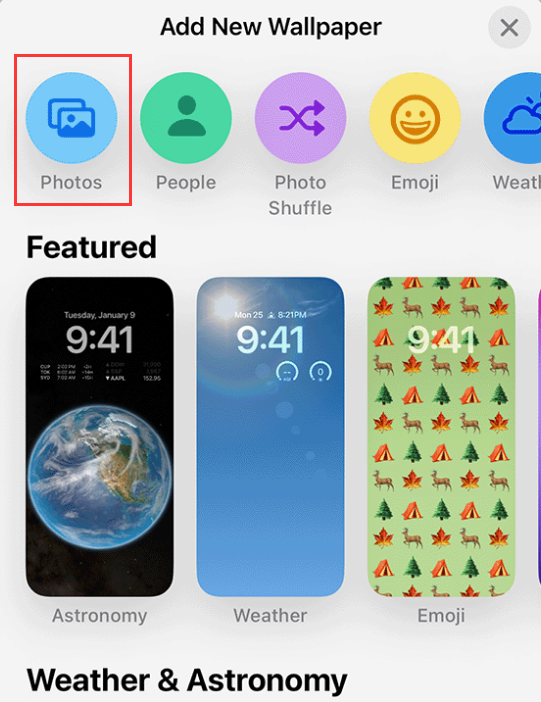 iOS 16 小技巧：将随手拍的照片设置为锁屏墙纸