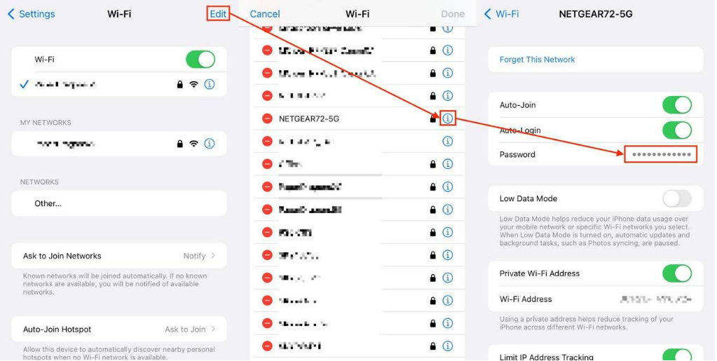 如何在 iOS 16 中查看旧网络的 Wi-Fi 密码？