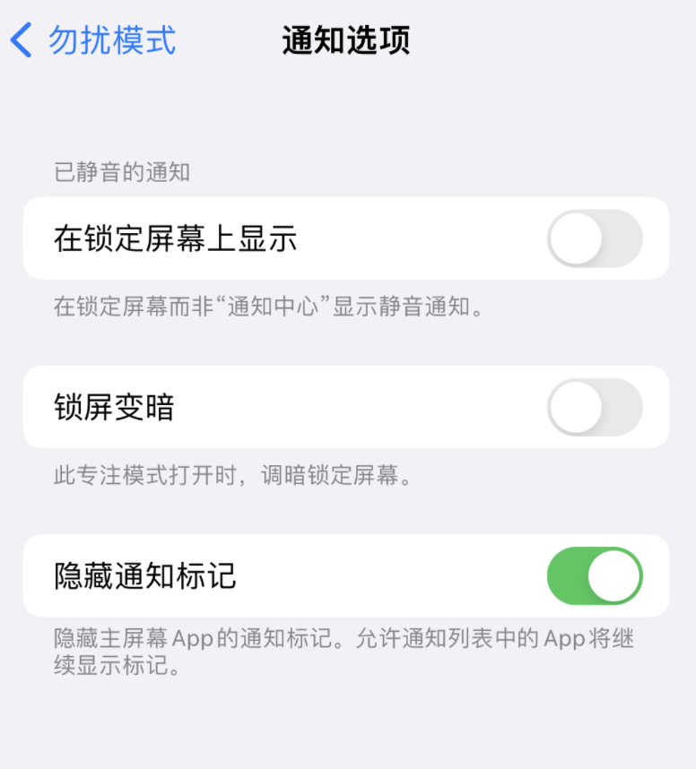 iOS 16 小技巧：为 iPhone 专注模式自定义通知