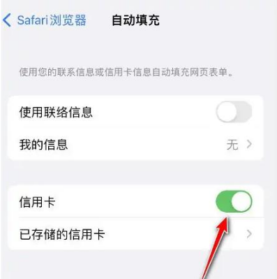 如何在苹果Safari中禁用自动完成？