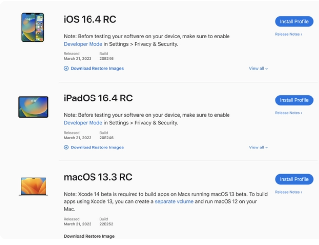 iOS16.4RC版值得更新吗？iOS16.4RC版升级建议