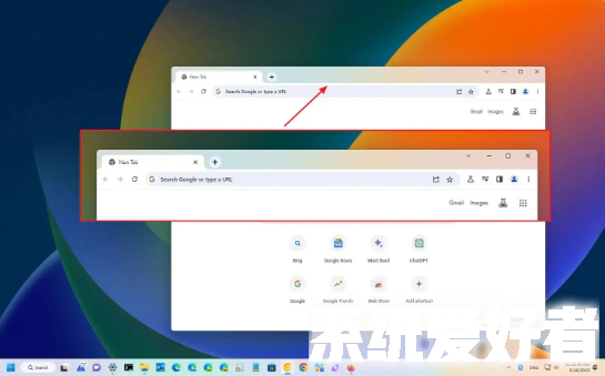 谷歌发布预览版Chrome浏览器，引入适配Windows 11风格的Mica设计语言